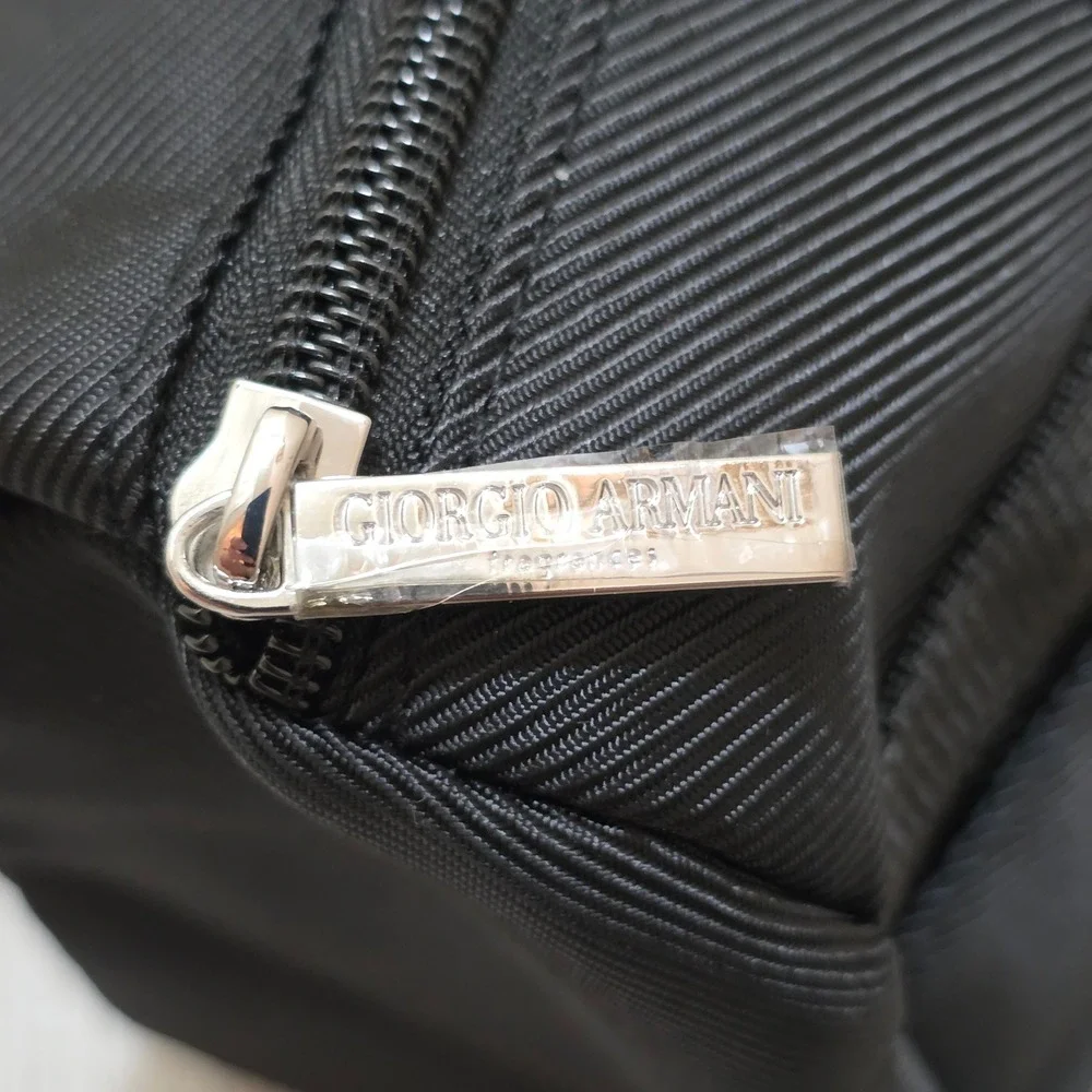 Giorgio Armani Code Black Toiletry Bag Makeup‎ Pouch Travel Case Fragrances